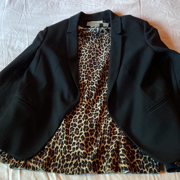 J. Crew 100% Merino wool leopard 🐆 sweater size L - Picture 5 of 6